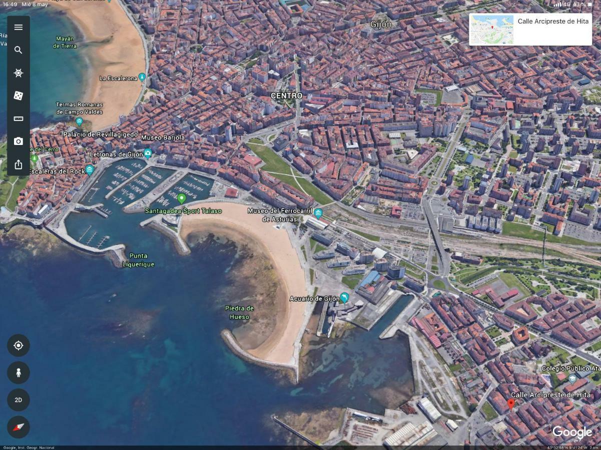 Acuarium 1 Apartment Gijón Exterior foto